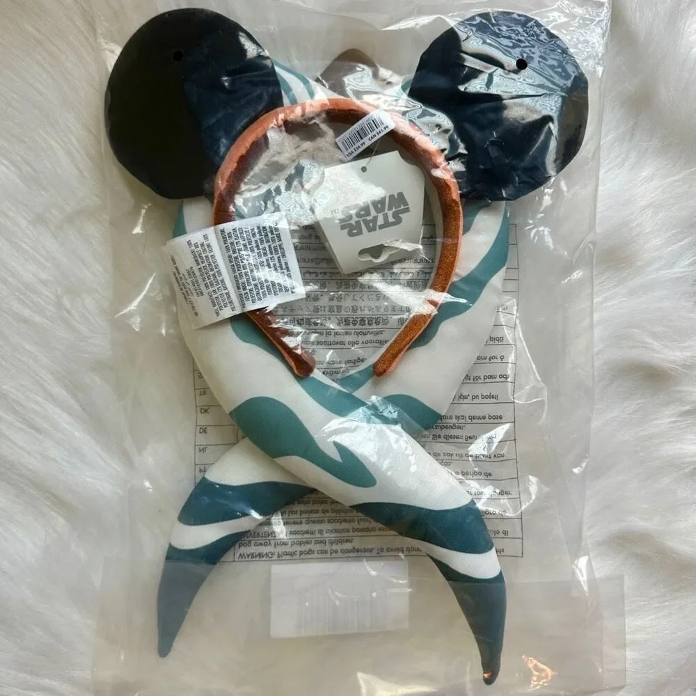 Ahsoka Tano Ear Headband Star Wars DISNEY NEW Ships Now & Everywhere - Picture 5 of 5